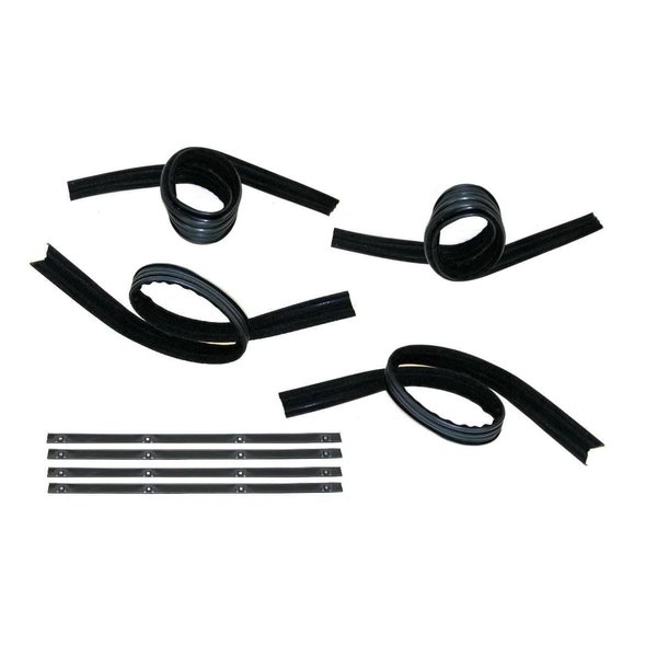 Fairchild Industries Kd1003A - 1970-1970 Dodge A100 Belt Weatherstrip--Window Channel Kit KD1003A